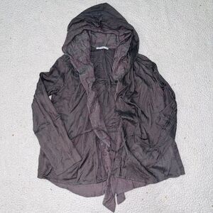 Erin Paige | Jacket Unique Waist Tie | Grey | L